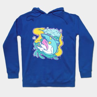 "Bloated" Shark Out Of Water Hoodie